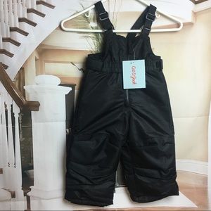 Cat & Jack Ski Suit Girls Or Boys  Black sz 18M
